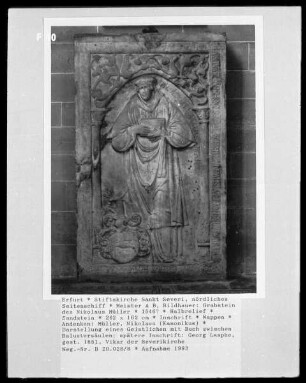 Grabstein des Nikolaus Müller