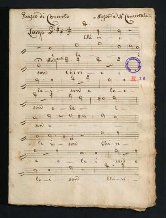 76-90, Basso di Concerto