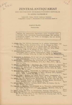 Nr. 864: Geschichte
