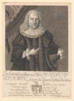 Georg Wiedemann, Losunger des Kleinern Rats, Kürschner; geb. 1682