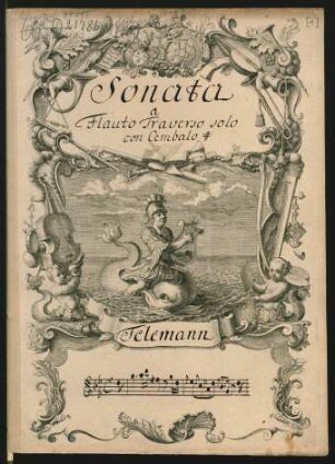 Sonaten; fl, cemb; g-Moll; TWV 41: g 3