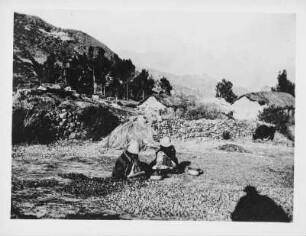Chuño-Bereitung bei La Paz