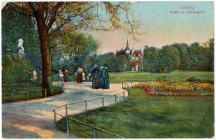 Leipzig. Partie im Johannapark