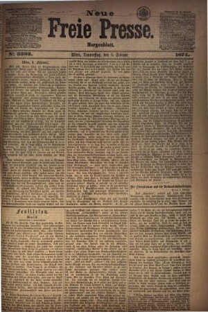 Neue freie Presse. Abendblatt, 1874,2