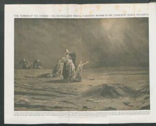Tafel: The terror of the Desert - The traveller's dread [...]