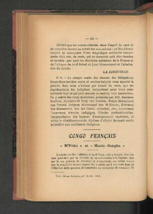 Congo Francais.