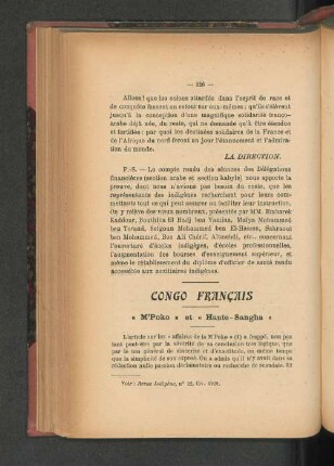 Congo Francais.