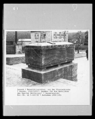 Denkmal für die Gefallenen des Zweiten Weltkriegs?