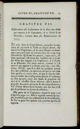 Chapitre VII. - Chapitre VIII.