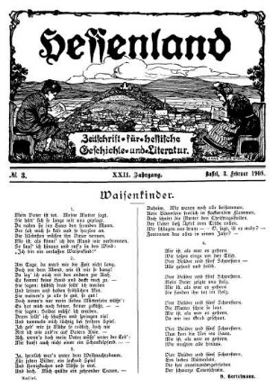 No. 3, 2. Februar 1908