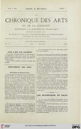 Nr. 21 (26 Mai)