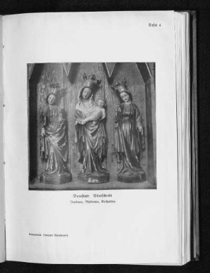 Tafel 4: Dornstadt Altarschrein. Ansicht.