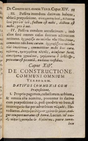91-109, Caput XIV. - XVI.