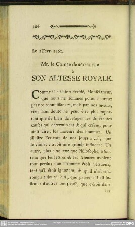 [Fevr. 1760]
