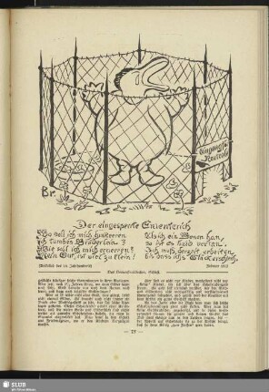 Der eingesperrte Ententerich
