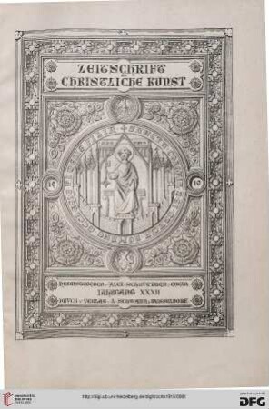 32: Zeitschrift für christliche Kunst