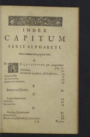 Index capitum