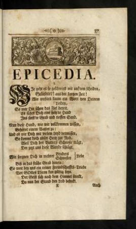 37-63, Epicedia