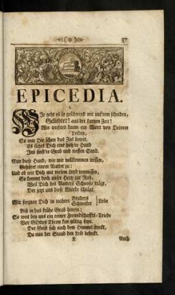 37-63, Epicedia