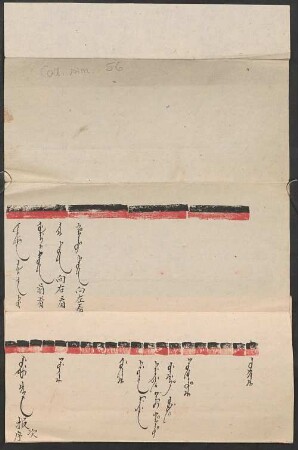 Man Han wen jun dui yan zhen tu shi - Cod.sin. 56