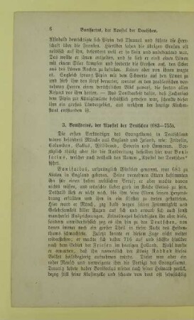 3. Bonifacius, der Apostel der Deutschen (683-755)