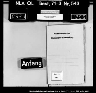 Von Gebühren, Sporteln und Akzidenzien der Beamten in den Vogteien Berne und Altenesch