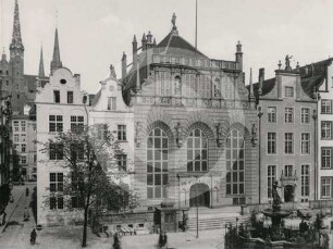 Artushof am Langenmarkt in Danzig