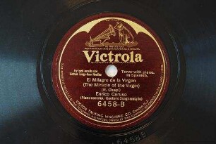 Il milagro de la virgen : (The miracle of the virgin) / (R. Chapi)