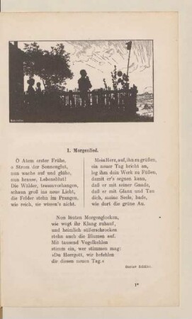 I. Religiöse Gedichte