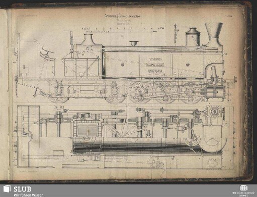 Semmering-Tender-Locomotive