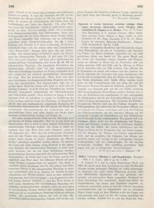 134 [Rezension] Opuscula et textus historiam Ecclesiae vitam atque doctrinam illustrantia