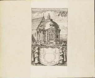 Kupferstich: Conditorium Illustriß: et Excellentiß: Dn: Comitis Erici Dahlbergii...