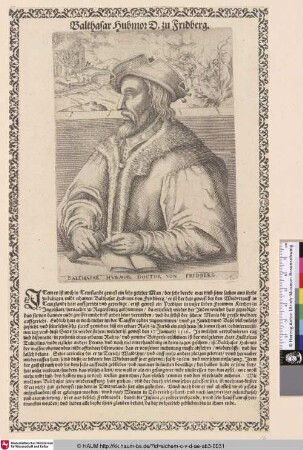 [Balthasar Hubaier; Hubmor, Balthasar]