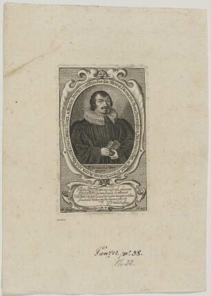 Bildnis des Ioh. Michael Dilherrus