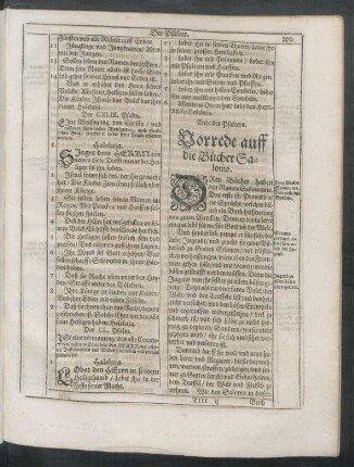 Vorrede auff die Bücher Salomo.