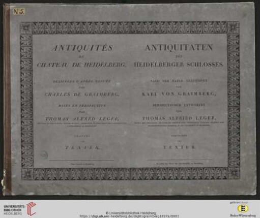 Antiquités du Château de Heidelberg