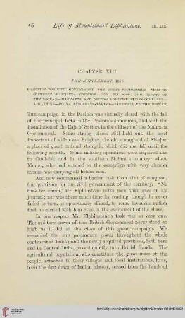 Chapter XIII: The settlement, 1819