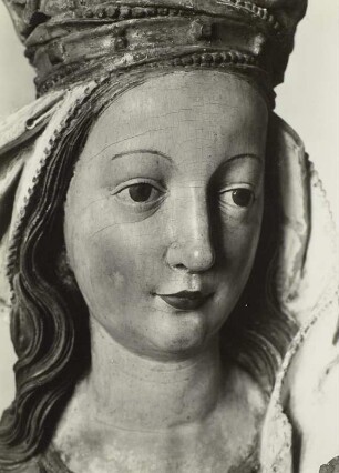 Maria mit dem Jesuskind vom Flügelaltar aus der Nikolaikirche Zwickau