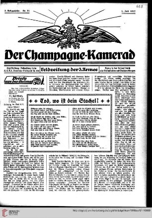 Hefte 81-85, Juli 1917