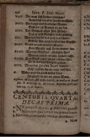 Centuria Quarta