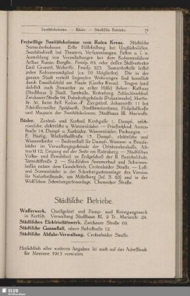 Städtische Betriebe