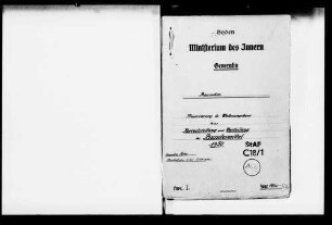 Verteilung der Bundesmittel für den sozialen Wohnungsbau 1950