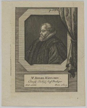 Bildnis des Daniel Hänichen