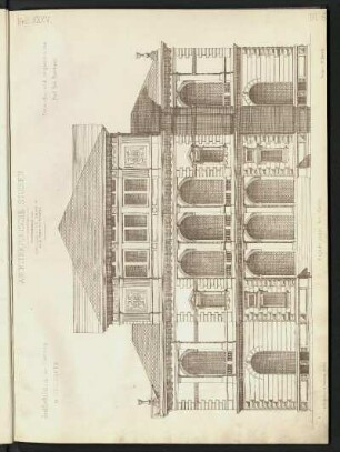 Gesellschaftshaus der Harmonie in Heilbronn. Fassade Gartenseite