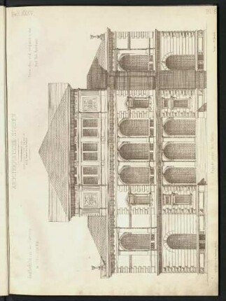 Gesellschaftshaus der Harmonie in Heilbronn. Fassade Gartenseite