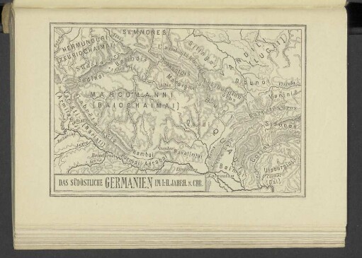 Das südöstliche Germanien im I.-II. Jahrh. n. Chr.