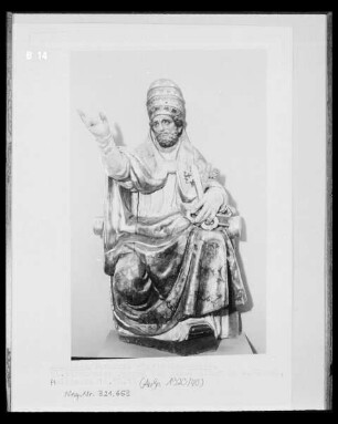 Petrus thronend