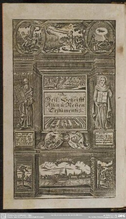 Die Heil. Schrifft Alten u. Neuen Testamentes