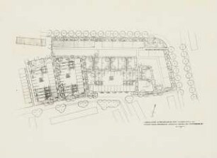 Siedlung Gartenstadt Elmschenhagen, Kiel: Gartenplan Abschnitt 21-24 1:200