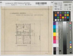 Arnsberg, Landgericht, Hausmeisterwohnung, Grundriss